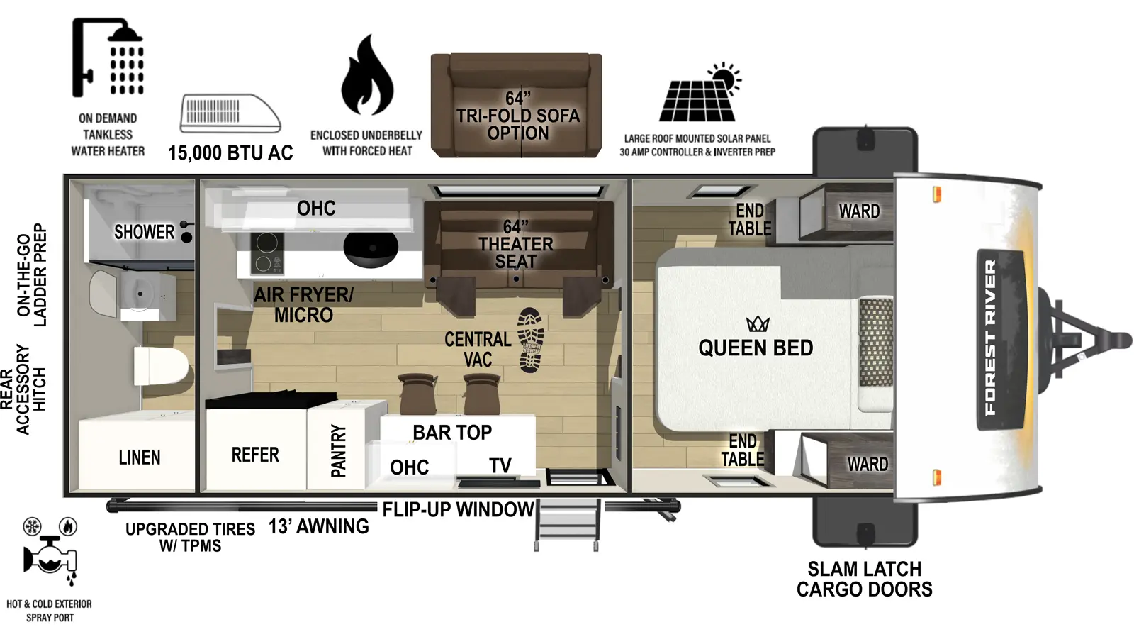 R Pod RP-207 Floorplan